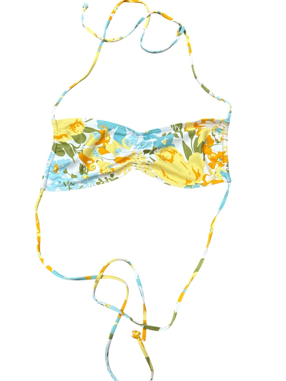 Faithful The Brand Floral Bikini Top XS
